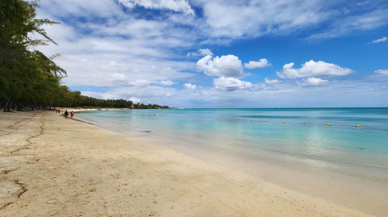 Appartement Le Dauphin Du Lagon Bleu - Plages De Mont Choisy Et De Trou Aux Biches Grand Baie Exterior foto