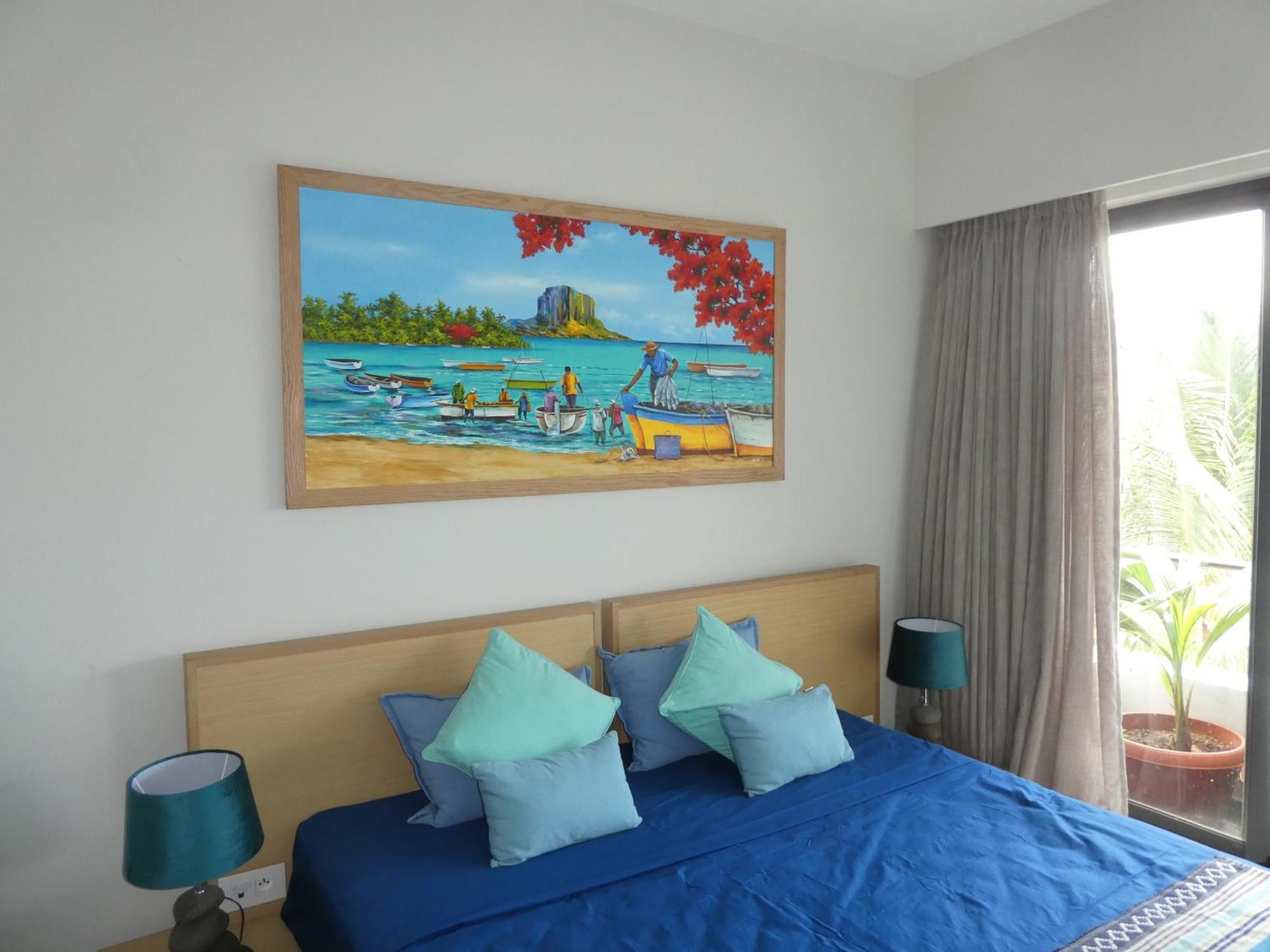Appartement Le Dauphin Du Lagon Bleu - Plages De Mont Choisy Et De Trou Aux Biches Grand Baie Exterior foto
